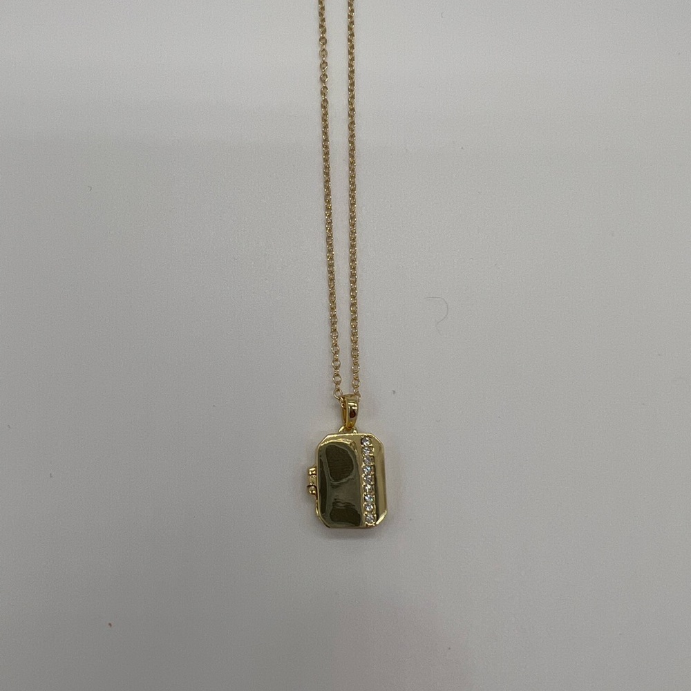 Gold Locket Necklace